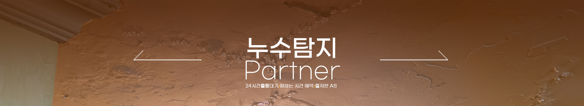 누수탐지 잘하는 업체 피해복구공사 한번에 PC 비주얼 0